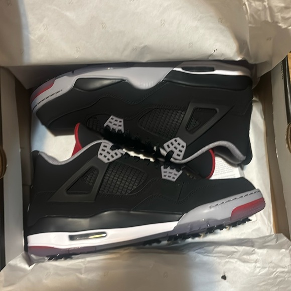 Brandnew NWT Jordan 4 Golf cement Size 12 Men - Picture 1 of 5